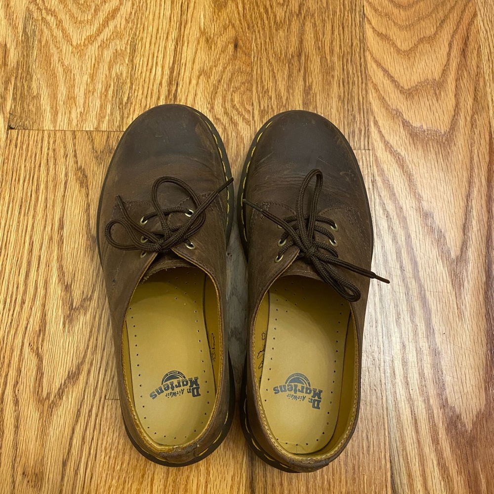 Dr. Martens 1461 W Lace Up Leather Loafers